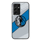 Dallas Mavericks Stripe Blue Samsung Galaxy S21 Ultra Case