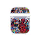 Deadpool Comic Heroes Hard Plastic Case Cover For Apple Airpods