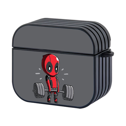 Deadpool Exercise Hard Plastic Case Cover For Apple Airpods 3 - Ezzystore