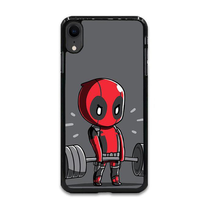 Deadpool Gym iPhone XR Case