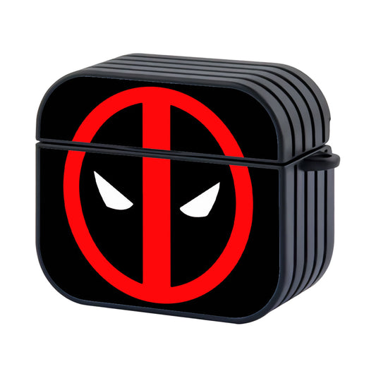 Deadpool Symbol Hero Hard Plastic Case Cover For Apple Airpods 4 - Ezzystore