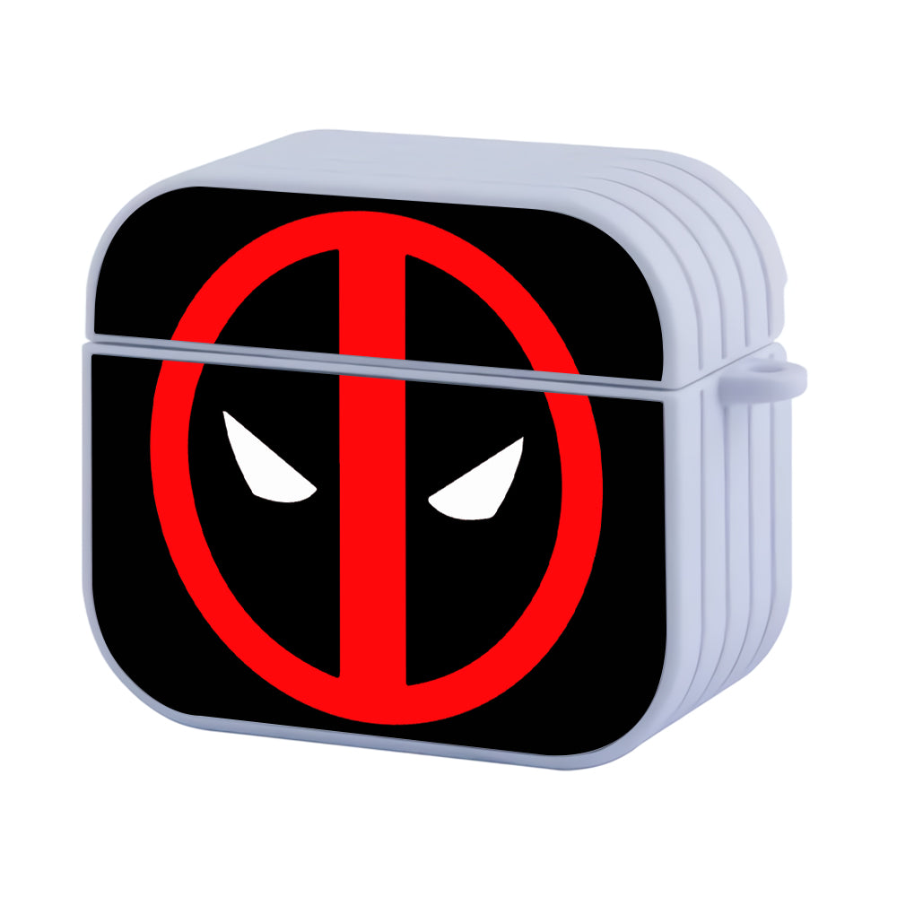 Deadpool Symbol Hero Hard Plastic Case Cover For Apple Airpods 3