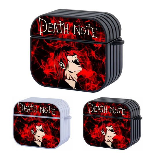 Death Note Light Yagami Character Hard Plastic Case Cover For Apple Airpods 3