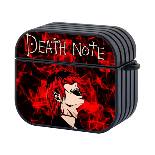 Death Note Light Yagami Character Hard Plastic Case Cover For Apple Airpods 4 - Ezzystore