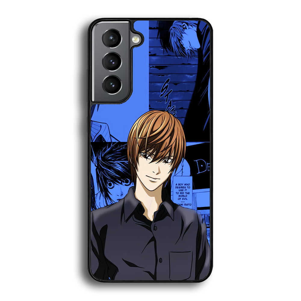 Death Note Light Yagami Comic Samsung Galaxy S22 Case - Ezzystore