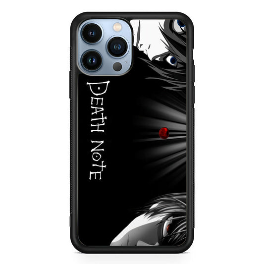 Death Note Light and Lawliet iPhone 14 Pro Case