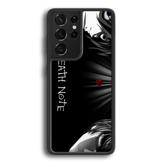 Death Note Light and Lawliet Samsung Galaxy S24 Ultra Case - Ezzystore