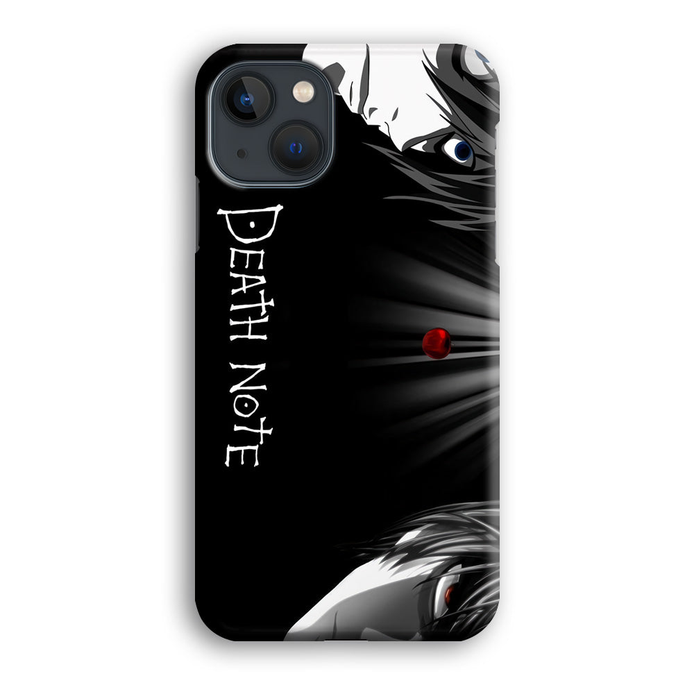 Death Note Light and Lawliet iPhone 15 Case