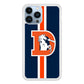 Denver Broncos Stripe iPhone 14 Pro Max Case