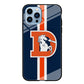Denver Broncos Stripe iPhone 14 Pro Max Case