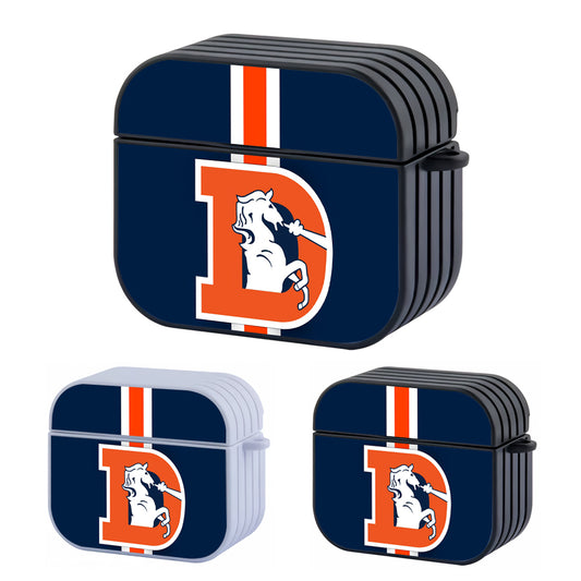 Denver Broncos Team Of NFL Hard Plastic Case Cover For Apple Airpods 3