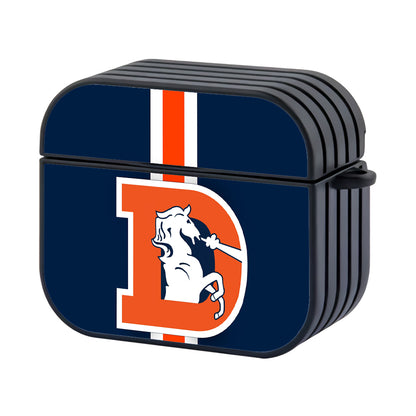 Denver Broncos Team Of NFL Hard Plastic Case Cover For Apple Airpods 3