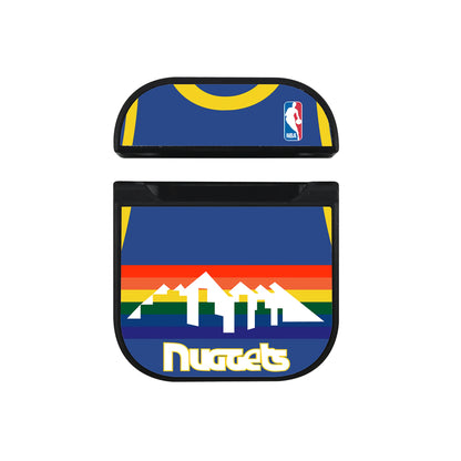 Denver Nuggets Jersey Team Hard Plastic Case Cover For Apple Airpods