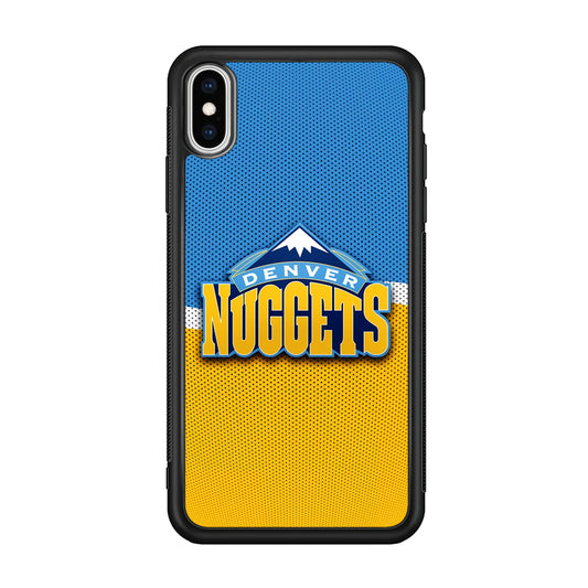 Denver Nuggets NBA Team iPhone Xs Max Case