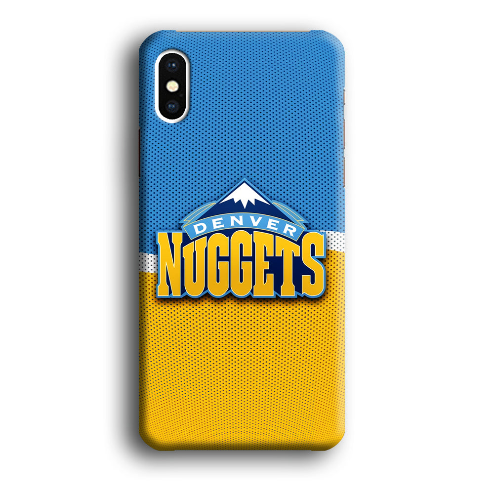 Denver Nuggets NBA Team iPhone X Case