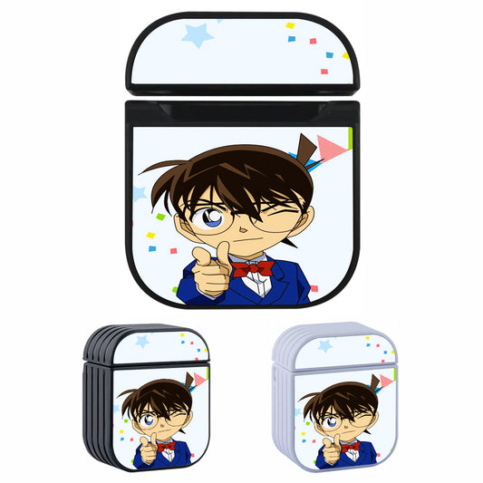 Detective Conan Character Hard Plastic Case Cover For Apple Airpods