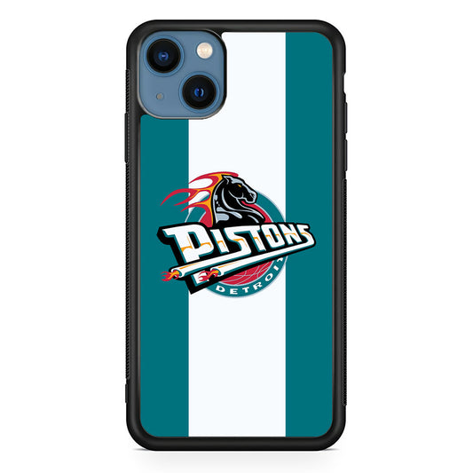Detroit Pistons NBA Team iPhone 14 Plus Case