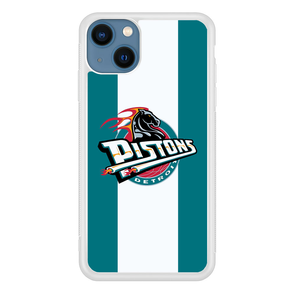 Detroit Pistons NBA Team iPhone 15 Case