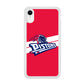 Detroit Pistons White Stripe iPhone XR Case