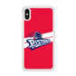 Detroit Pistons White Stripe iPhone Xs Max Case