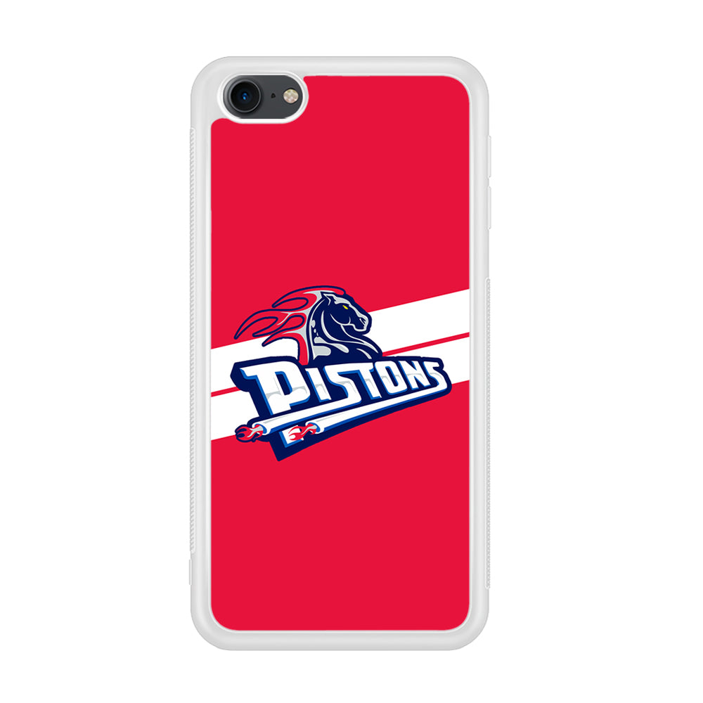 Detroit Pistons White Stripe iPod Touch 6 Case