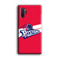 Detroit Pistons White Stripe Samsung Galaxy Note 10 Plus Case
