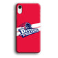 Detroit Pistons White Stripe iPhone XR Case