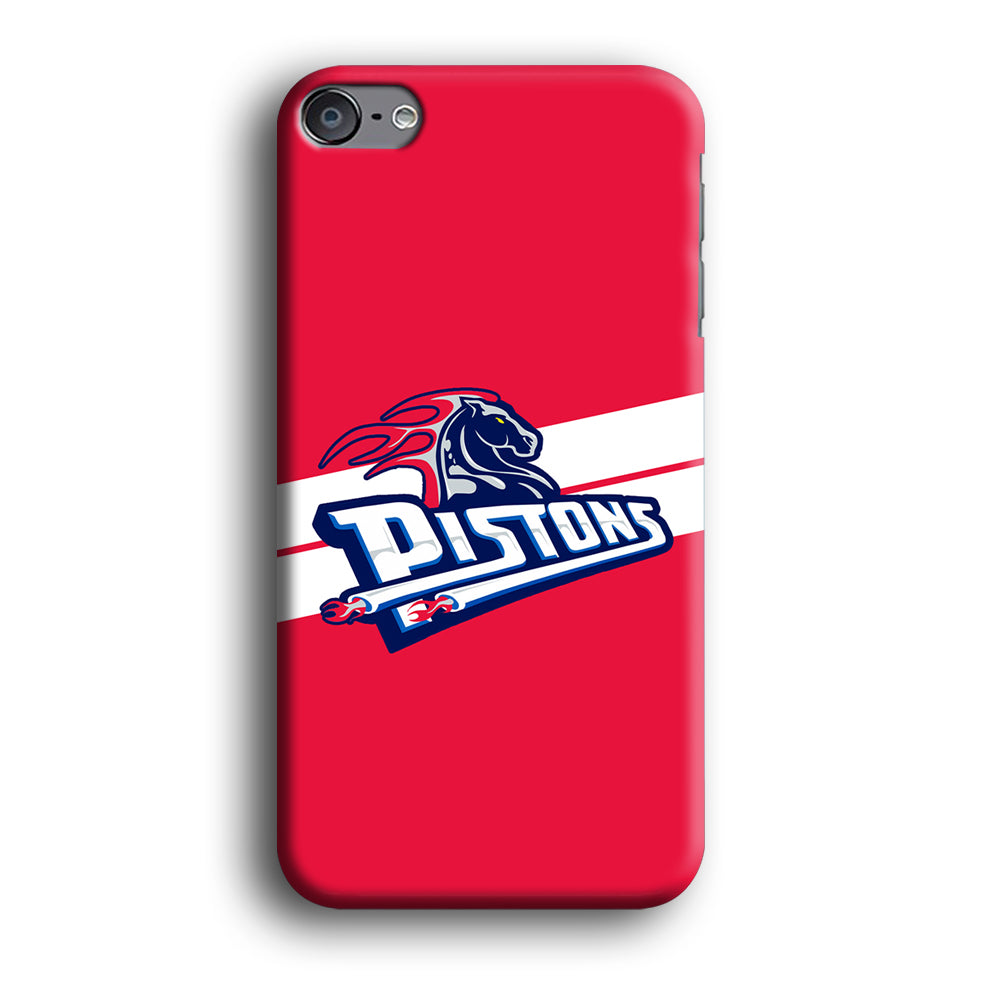 Detroit Pistons White Stripe iPod Touch 6 Case