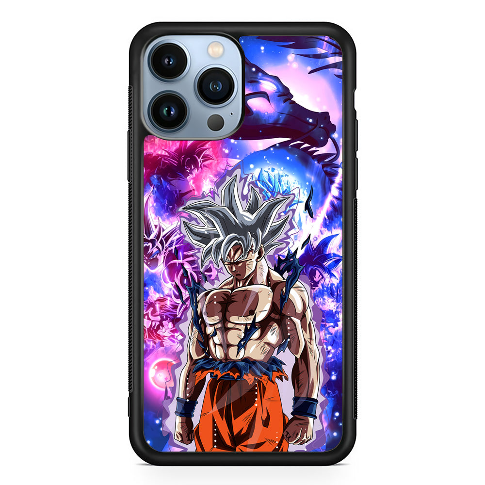 Dragon Ball Z Saiyan Determination iPhone 15 Pro Max Case