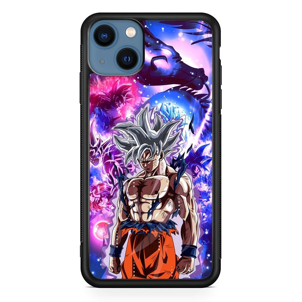Dragon Ball Z Saiyan Determination iPhone 14 Plus Case