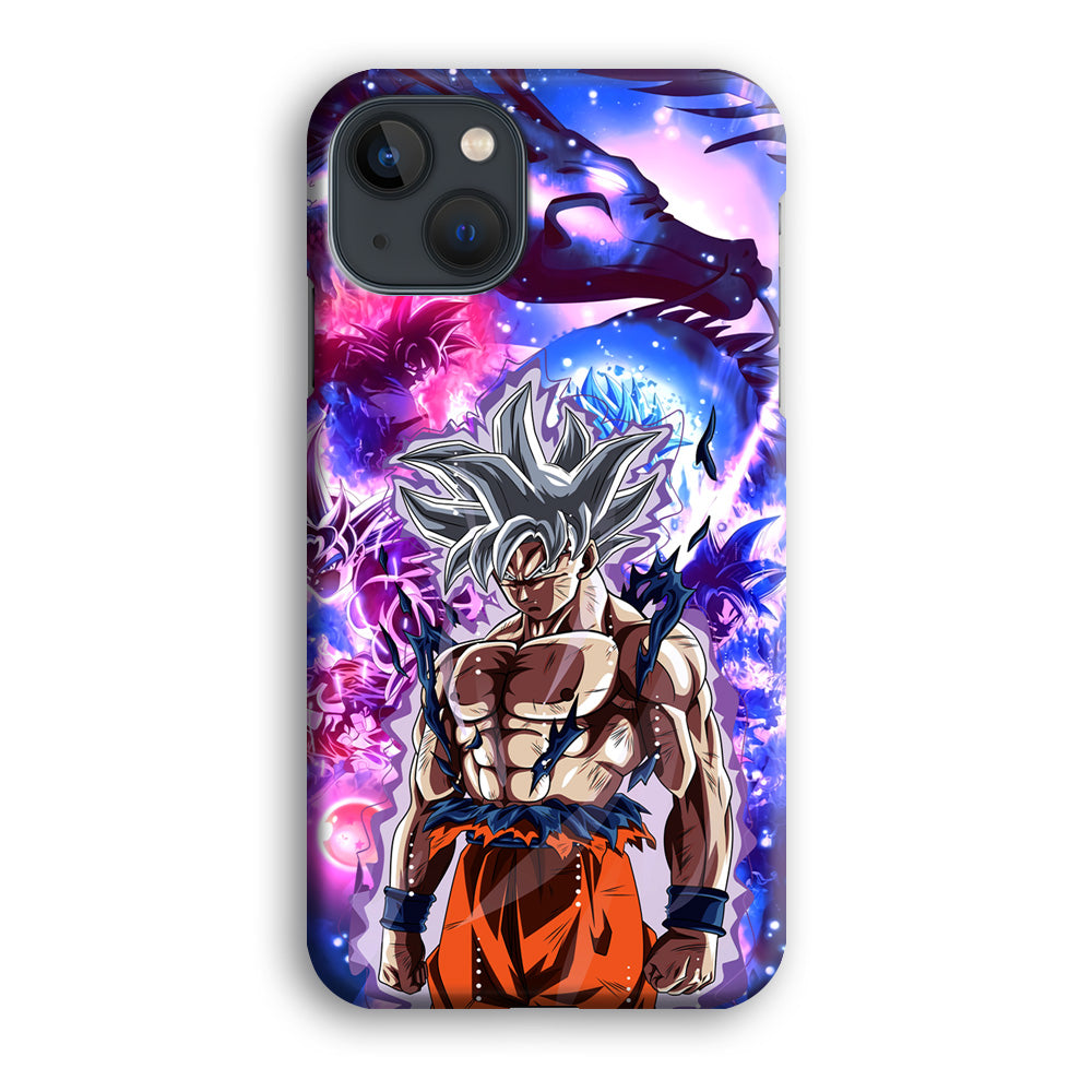 Dragon Ball Z Saiyan Determination iPhone 14 Plus Case