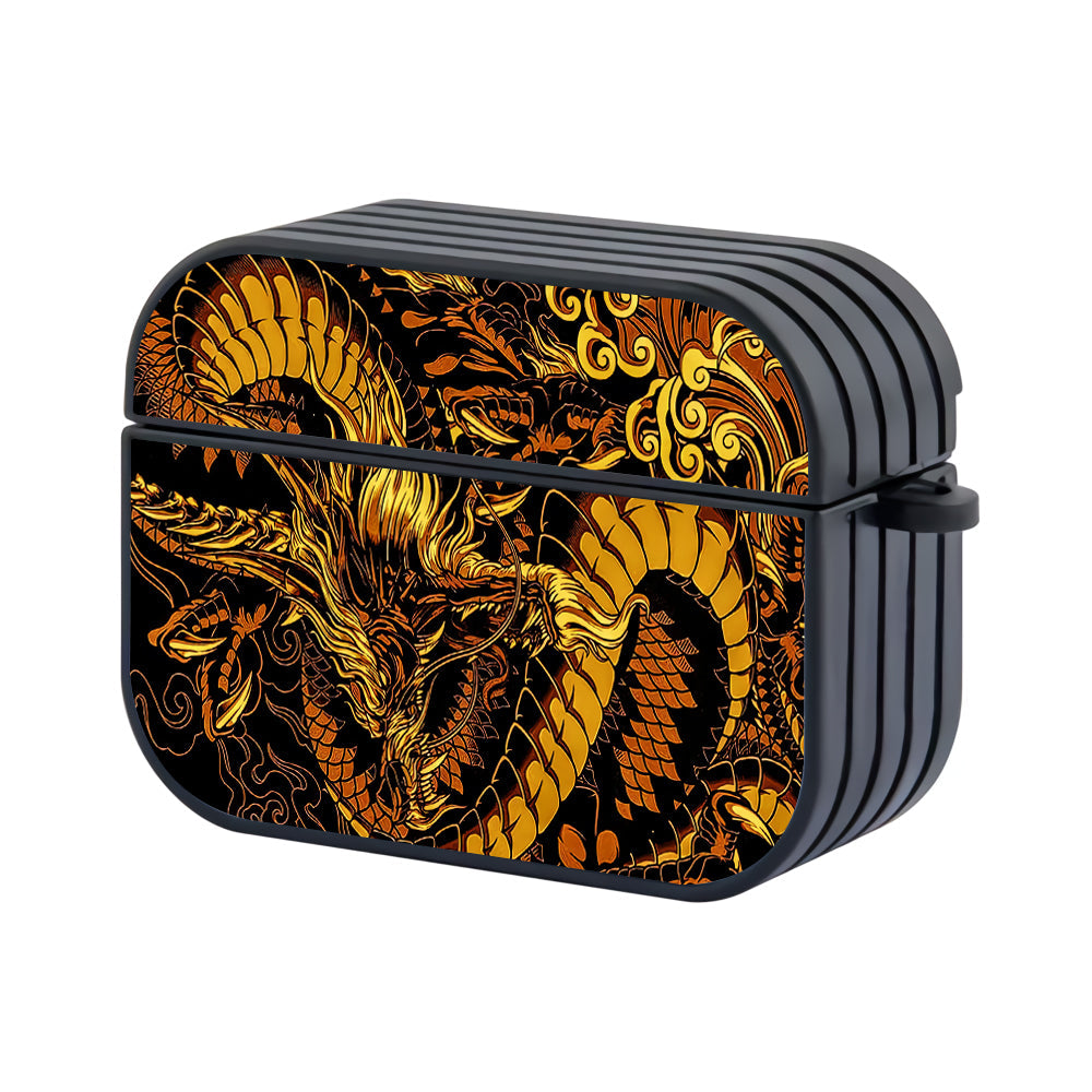 Dragon Japanese Mythology Hard Plastic Case Cover For Apple Airpods Pro 2 - Ezzystore