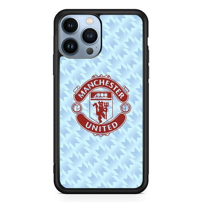 EPL Manchester United Pattern of Jersey iPhone 14 Pro Case