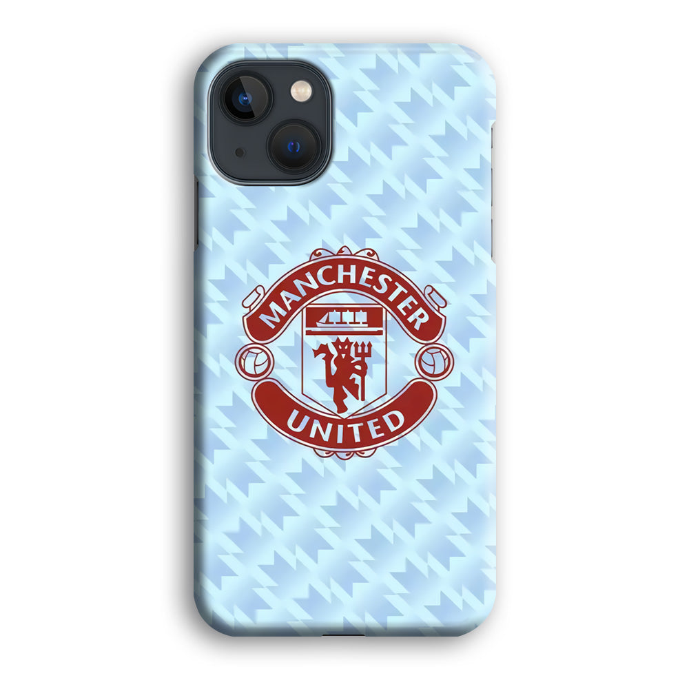 EPL Manchester United Pattern of Jersey iPhone 15 Plus Case