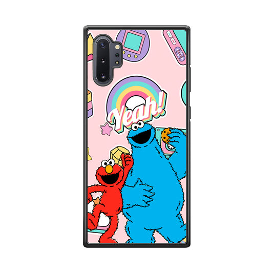 Elmo And Cookie Vintage Style Samsung Galaxy Note 10 Plus Case