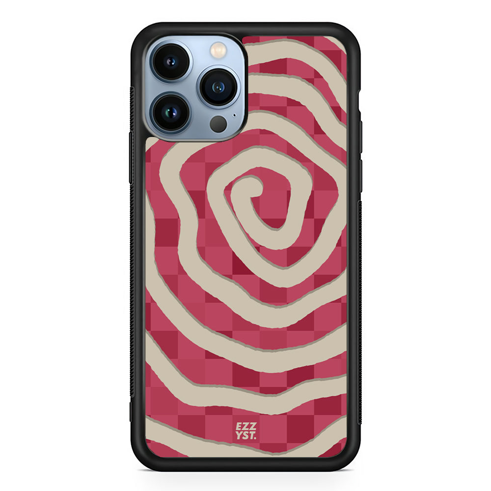 Endless Spiral Reddish Current Magsafe iPhone Case