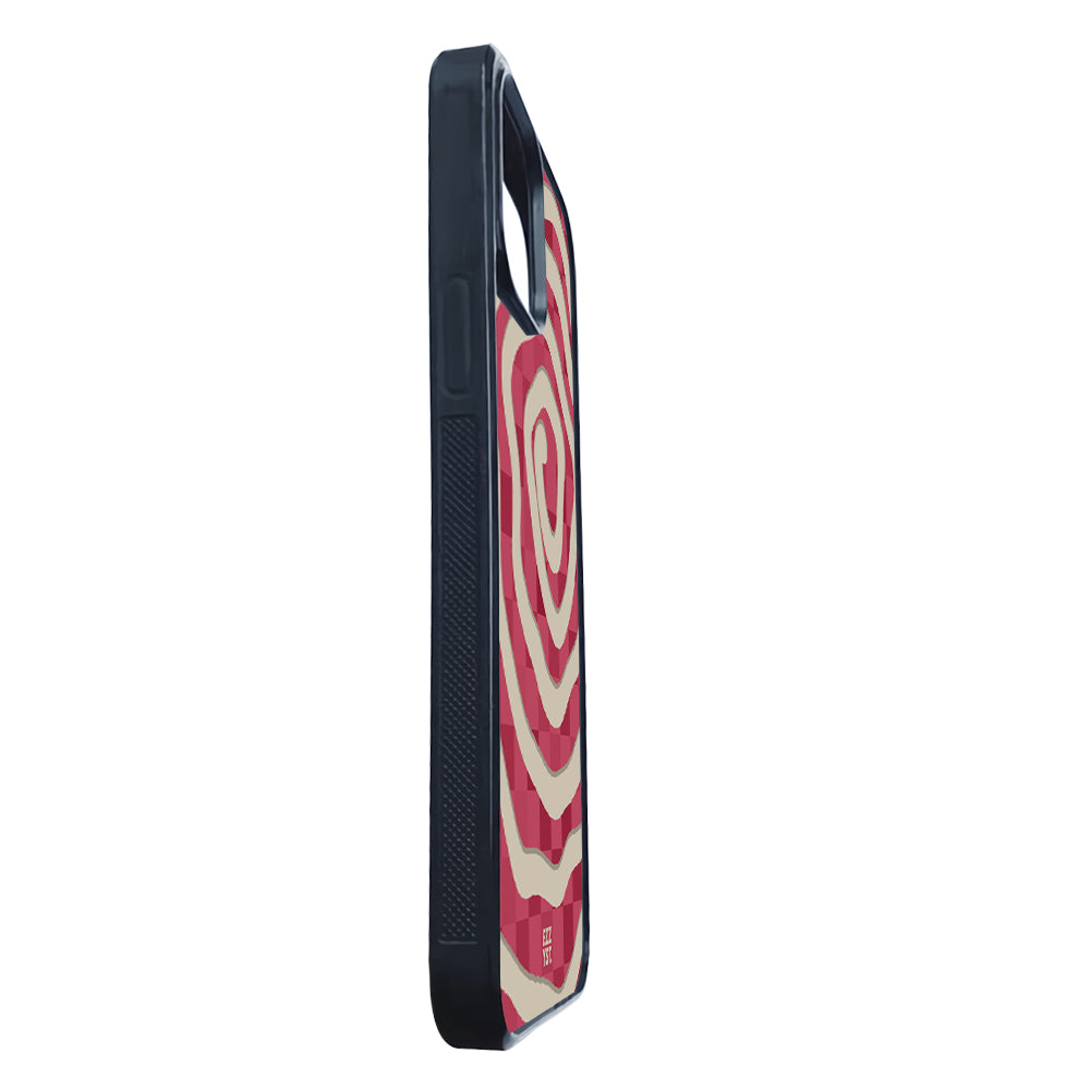 Endless Spiral Reddish Current Magsafe iPhone Case