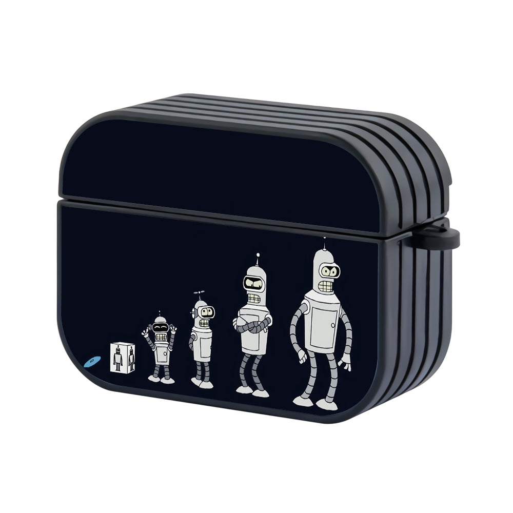 Evolution of Bender Futurama Hard Plastic Case Cover For Apple Airpods Pro 2 - Ezzystore