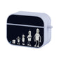 Evolution of Bender Futurama Hard Plastic Case Cover For Apple Airpods Pro