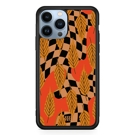 Falling Leaves Yellowish Lack of Water Magsafe iPhone Case