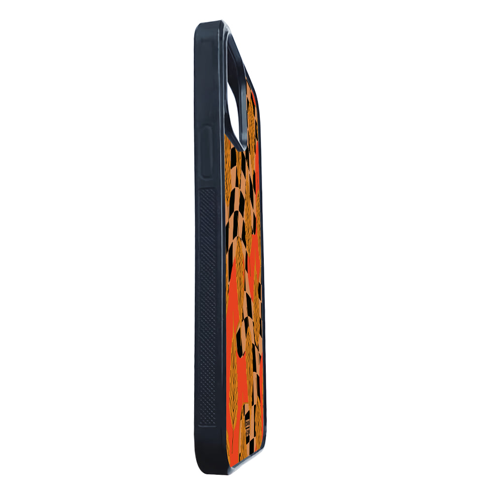 Falling Leaves Yellowish Lack of Water Magsafe iPhone Case