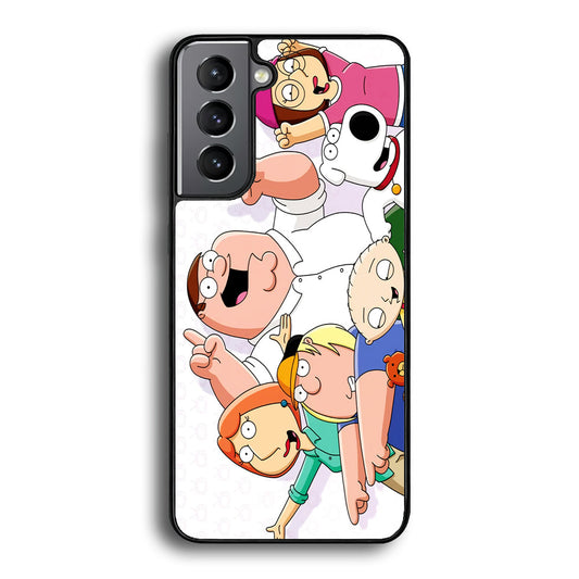 Family Guy Happy Moment Samsung Galaxy A16 Case - Ezzystore