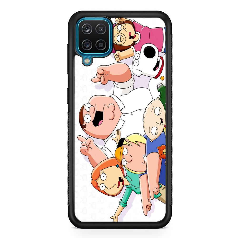 Family Guy Happy Moment Samsung Galaxy A12 Case