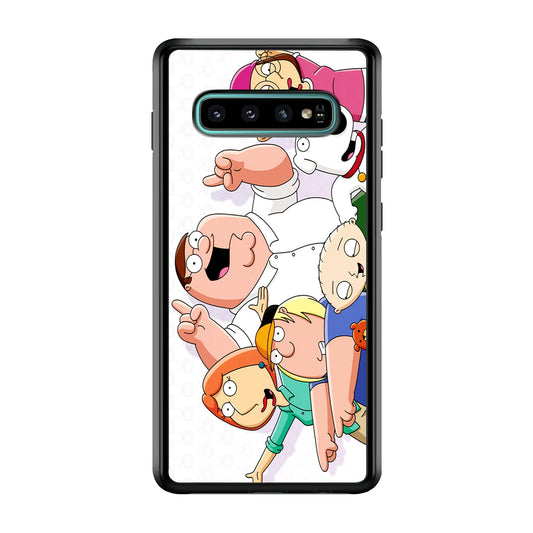 Family Guy Happy Moment Samsung Galaxy S10 Plus Case