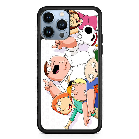 Family Guy Happy Moment iPhone 14 Pro Case