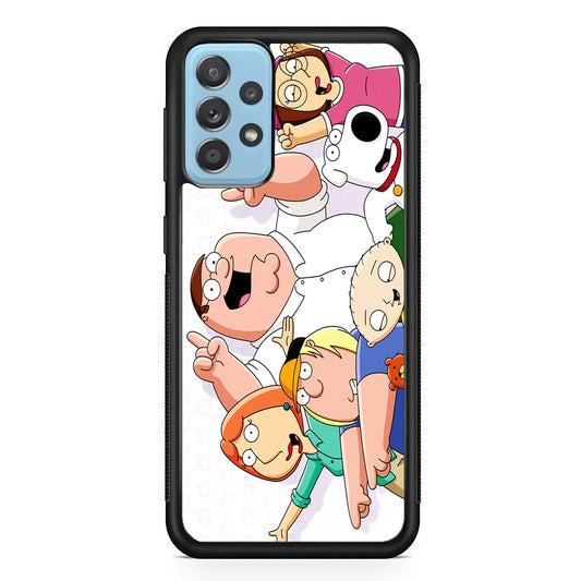 Family Guy Happy Moment Samsung Galaxy A52 Case
