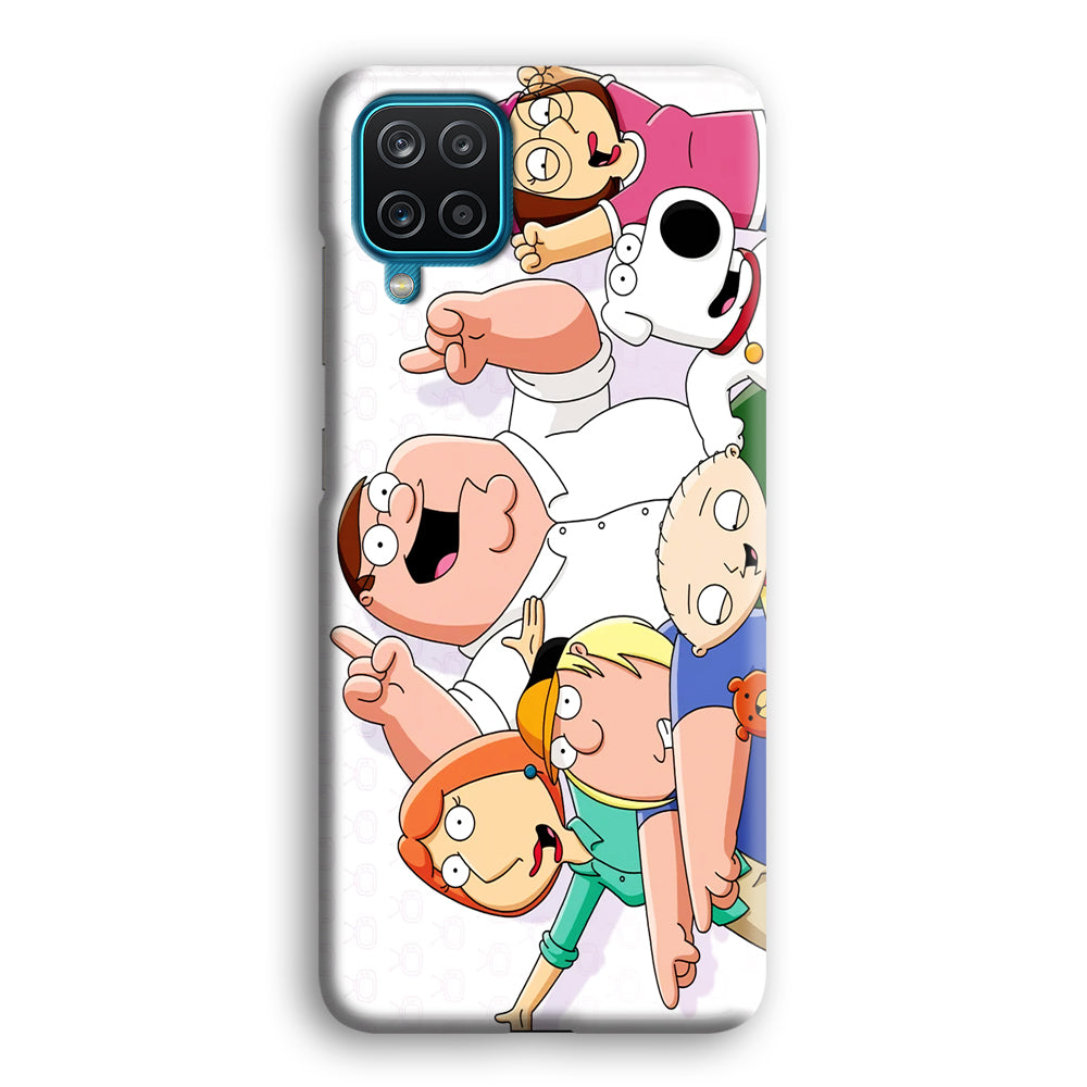 Family Guy Happy Moment Samsung Galaxy A12 Case
