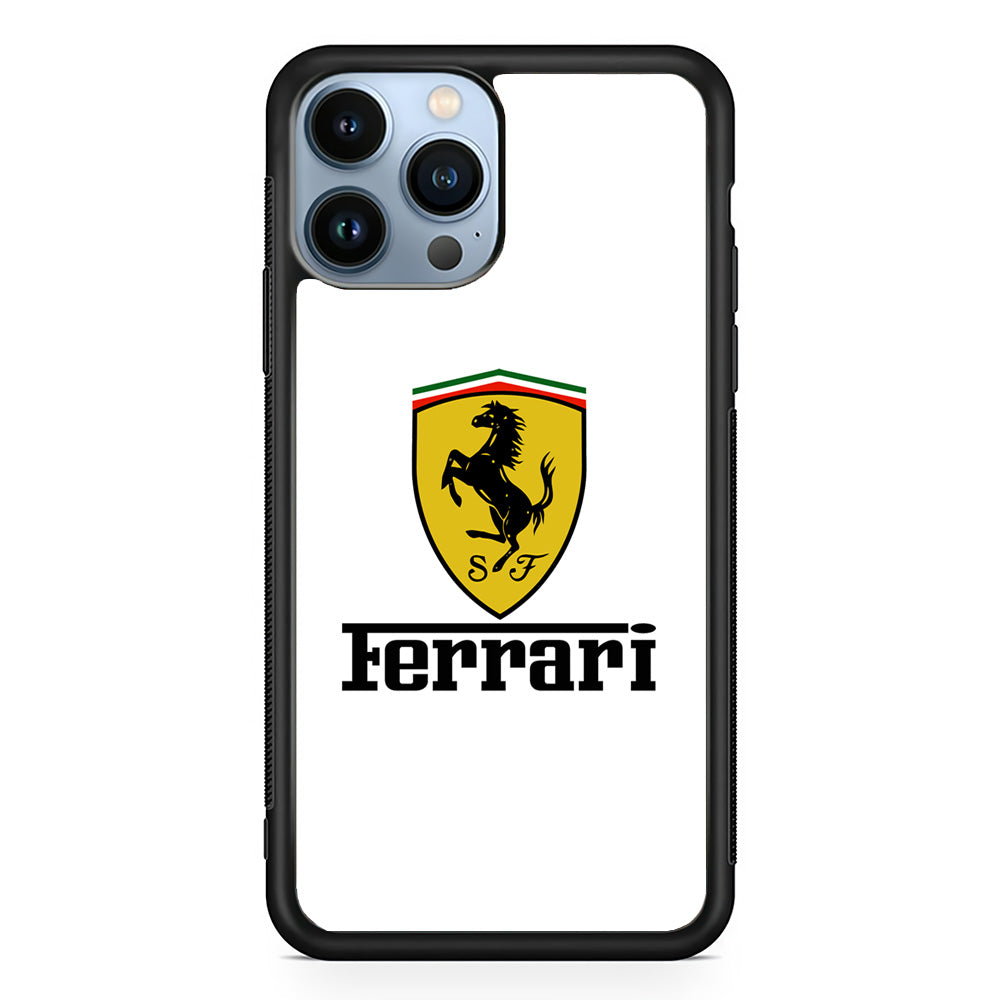 Ferrari Icon Of Logo iPhone 15 Pro Max Case - Ezzystore