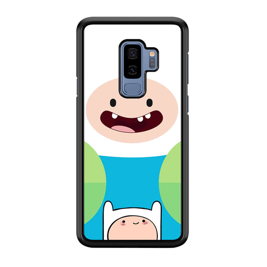 Fin Adventure Time Smiling Face Samsung Galaxy S9 Plus Case