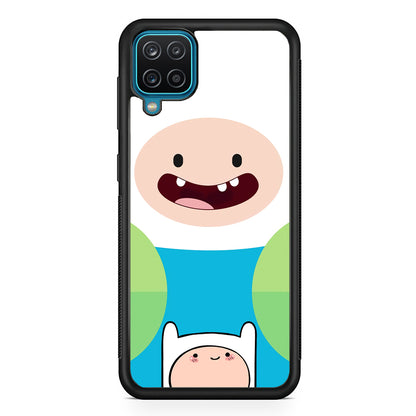 Fin Adventure Time Smiling Face Samsung Galaxy A12 Case